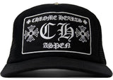 Chrome Hearts CH Aspen Exclusive Trucker Hat Black