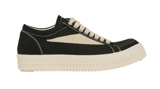 Rick Owens DRKSHDW Scarpe Denim Vintage Sneaker Black Milk