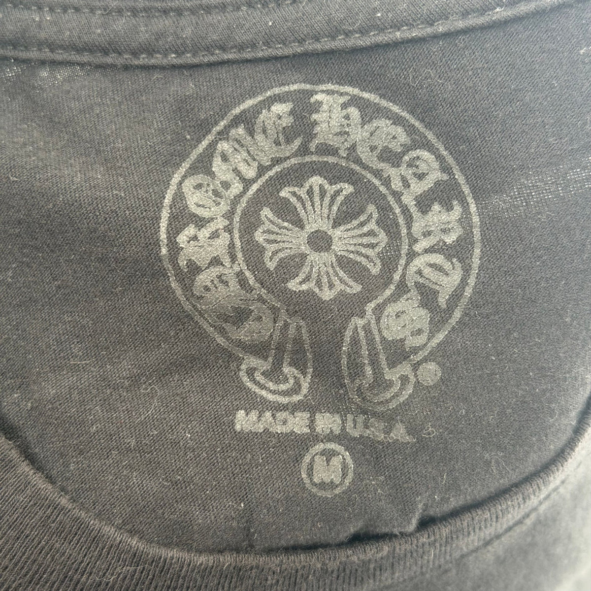 Chrome Hearts Horse Shoe Logo Pocket Shirt Black
