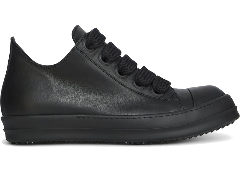 Rick Owens Concordians Jumbo Laced Low All Black