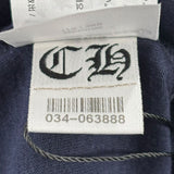 Chrome Hearts V89 Dagger L/S T-shirt Navy/Yellow