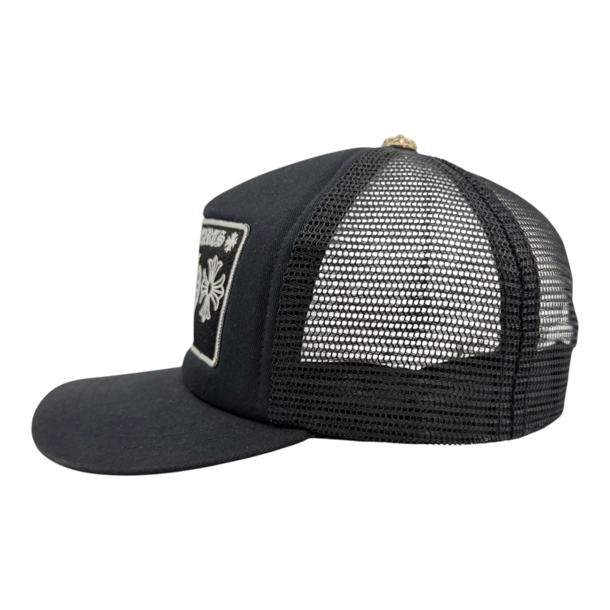 Chrome Hearts CH Aspen Exclusive Trucker Hat Black