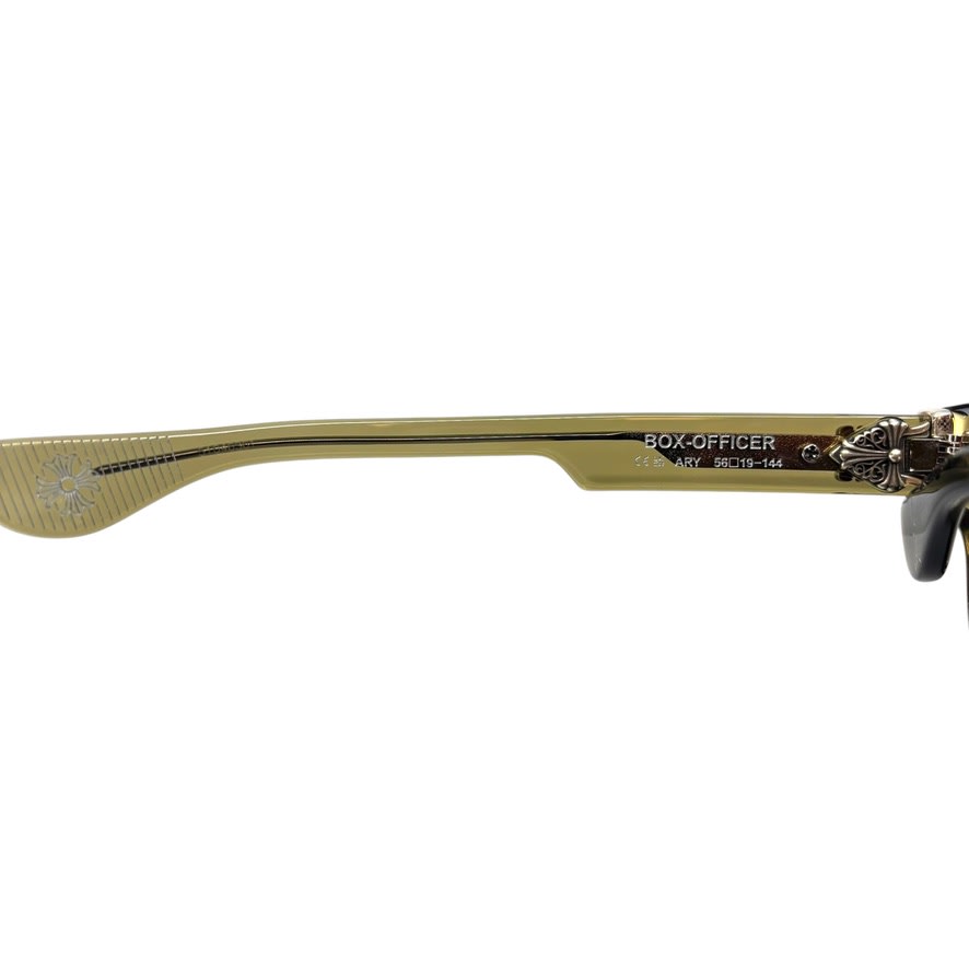 Chrome Hearts Box Officer Glasses Green