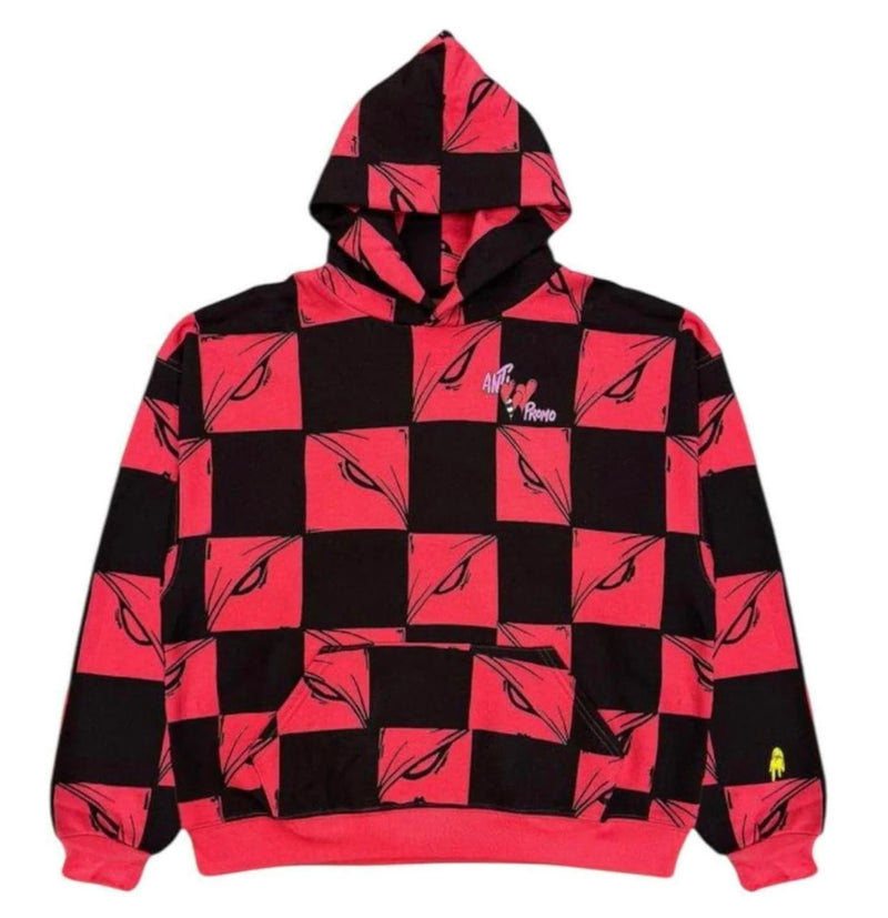 Matty Boy Anti Promo 99 Eyes Las Vegas Hoodie Red