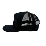 Chrome Hearts F*CK Letter Patch Trucker Hat Black