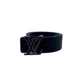 Louis Vuitton LV Initiales Reversible Belt Monogram Blue