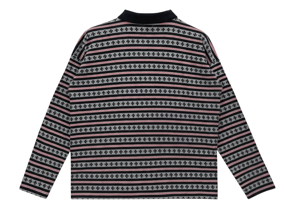 Chrome Hearts x Matty Boys Teen From Mars Stripe Polo Multicolor