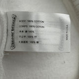 Chrome Hearts Horseshoe Script Sweatpants White Blue
