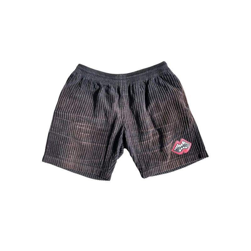 Chrome Hearts Matty Boy Chomper Corduroy Shorts Black