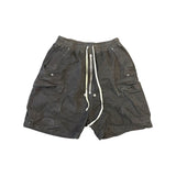 Rick Owens DRKSHDW Cotton Cargobela Shorts Black
