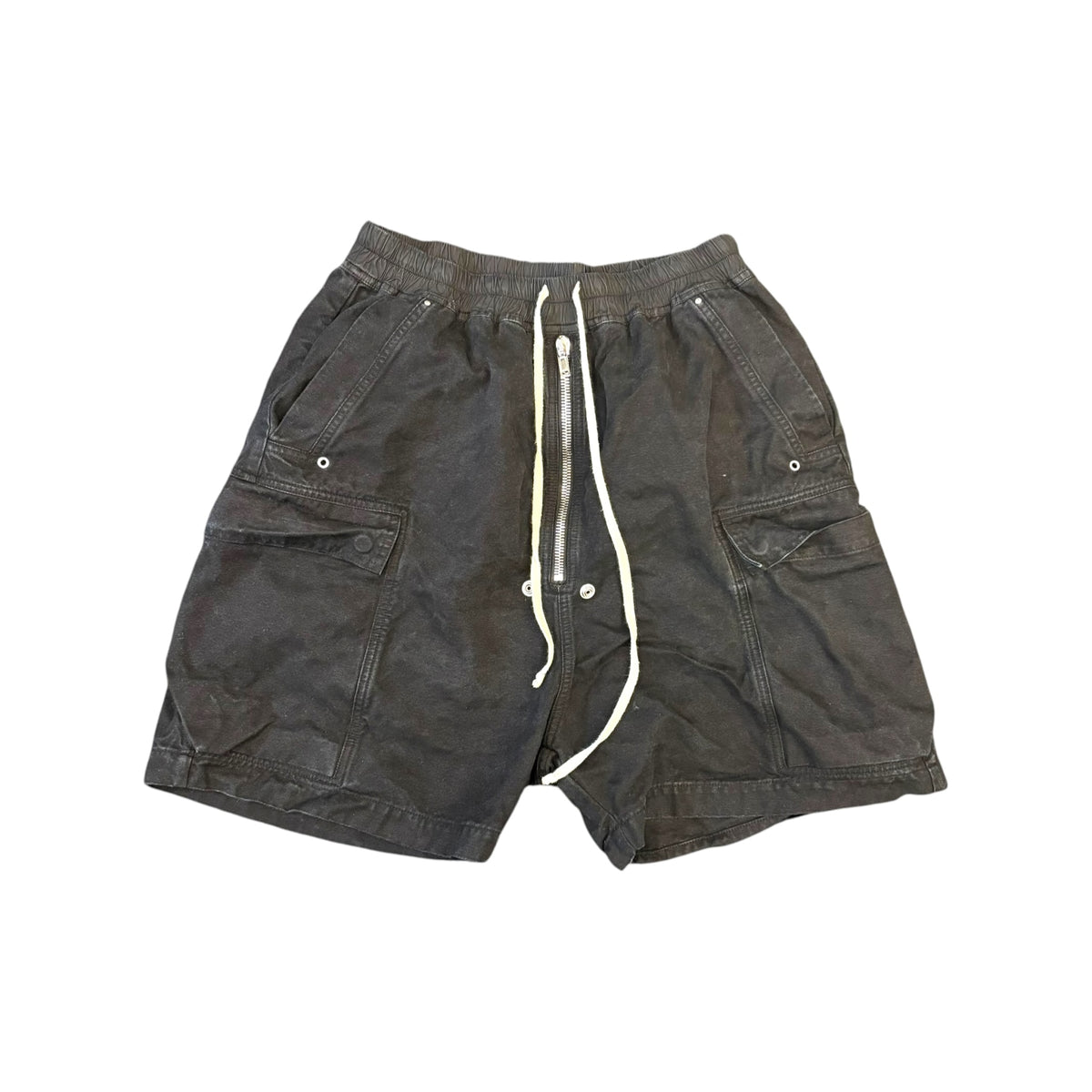 Rick Owens DRKSHDW Cotton Cargobela Shorts Black