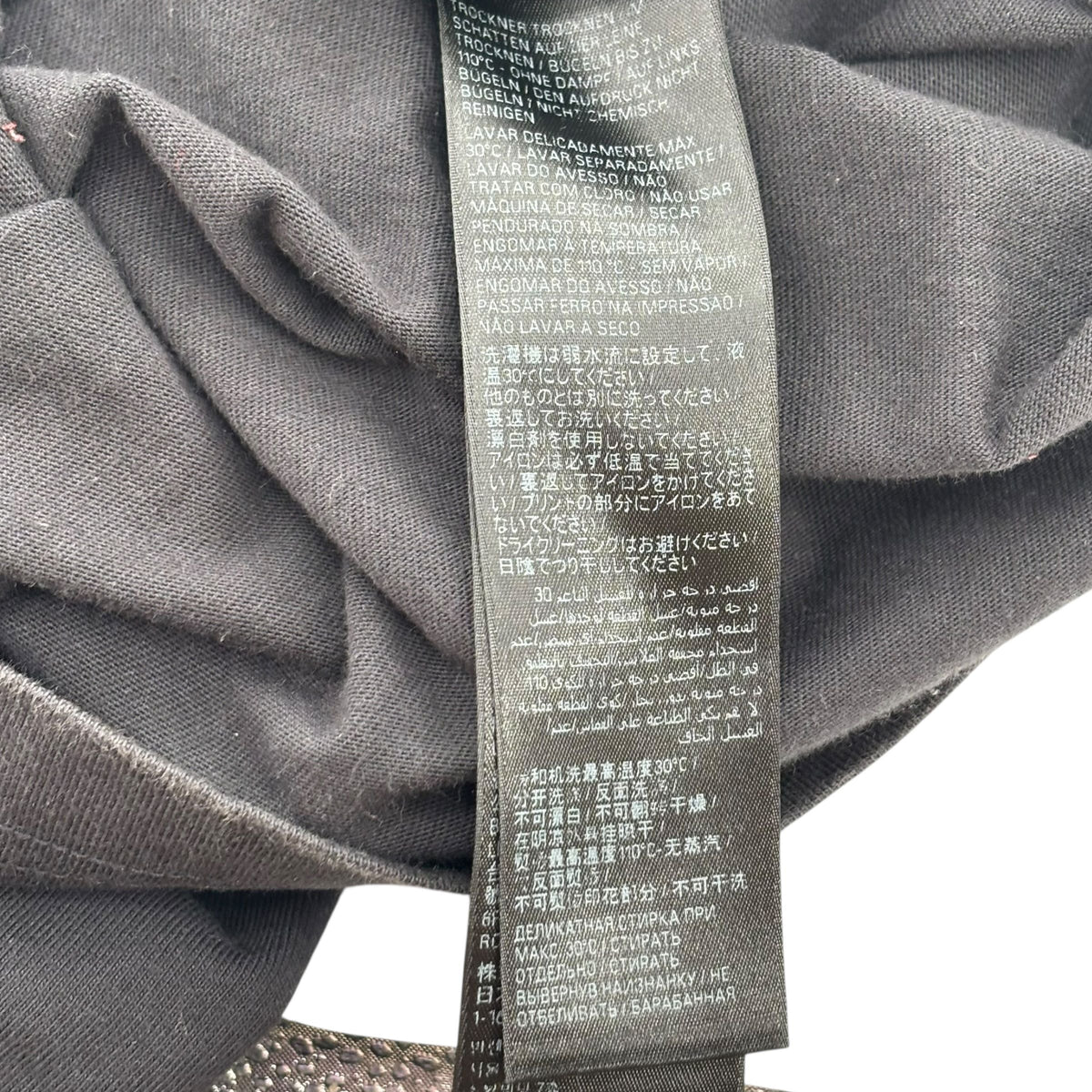 Balenciaga Campaign Tee Black