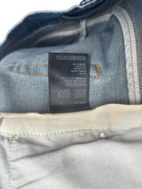Amiri MX1 Leather Patch Jeans Blue/Black