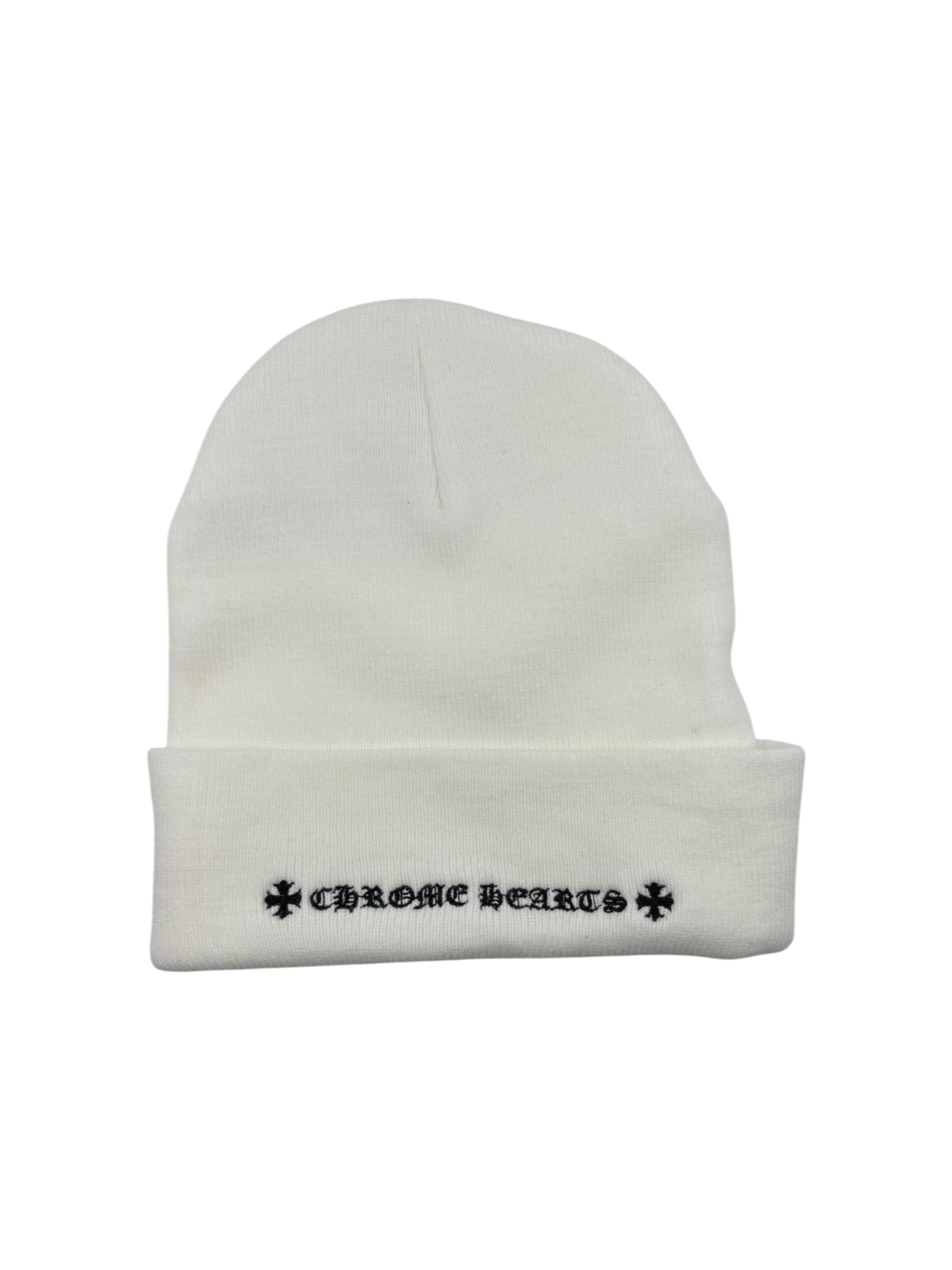 Chrome Hearts CH Beanie White