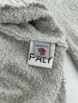 Paly Casentino Knitted Hoodie Light Grey