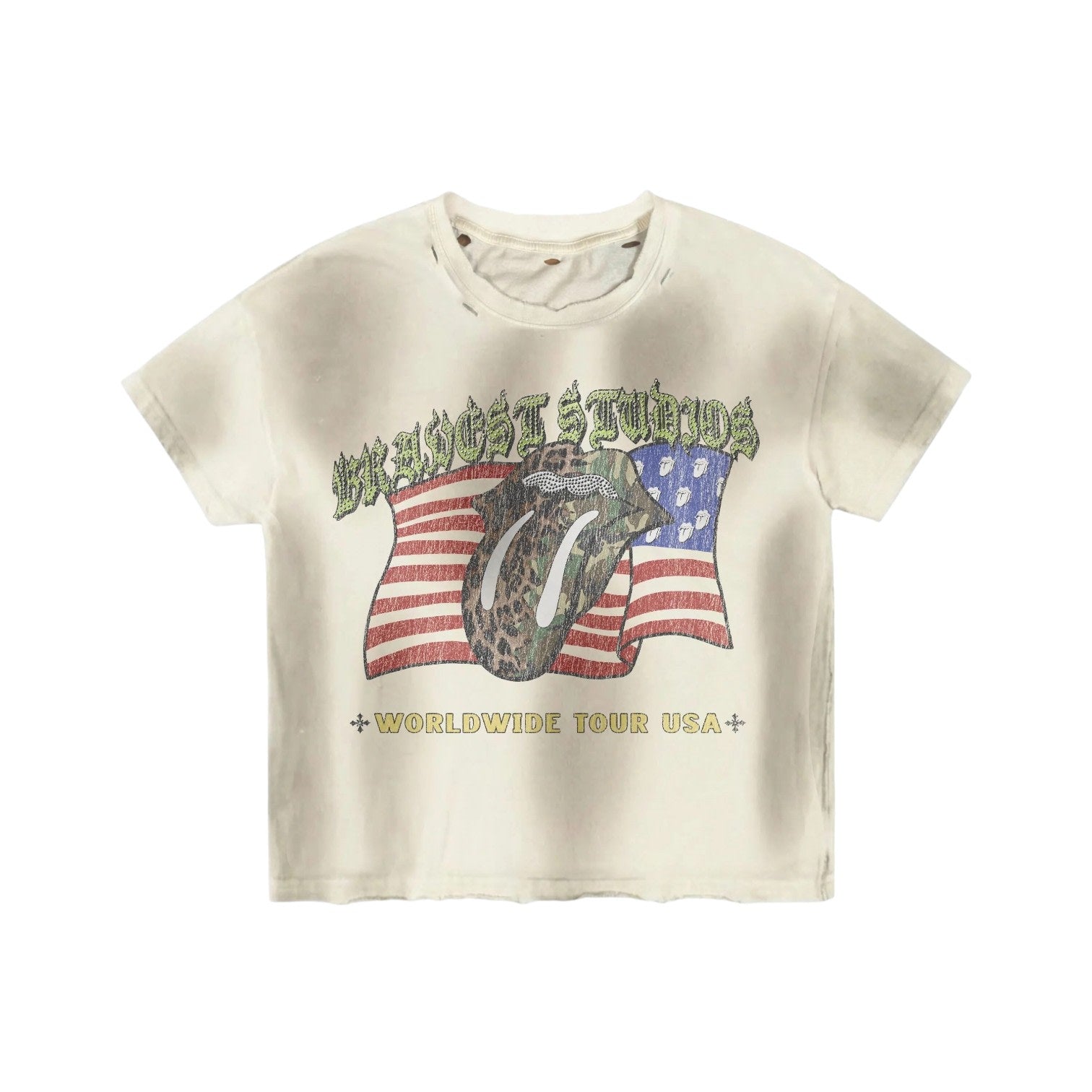 Bravest Studios Tour Tee White