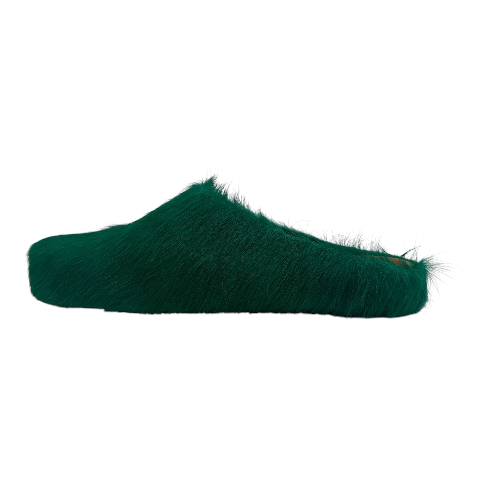 Marni Fussbett Sabot Clogs Forest Green