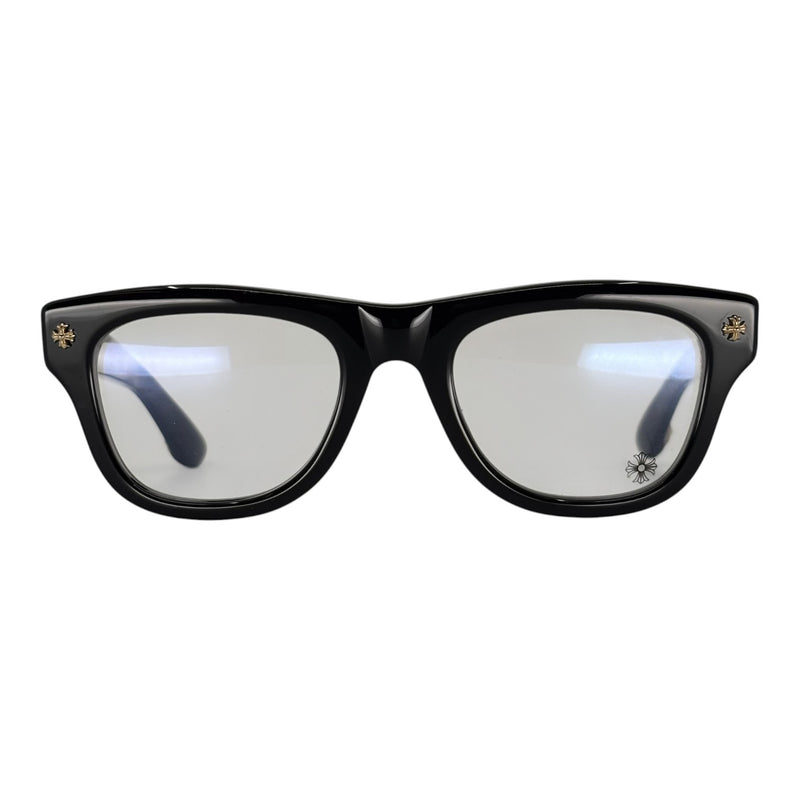Chrome Hearts Trititsagain Glasses Black Gold