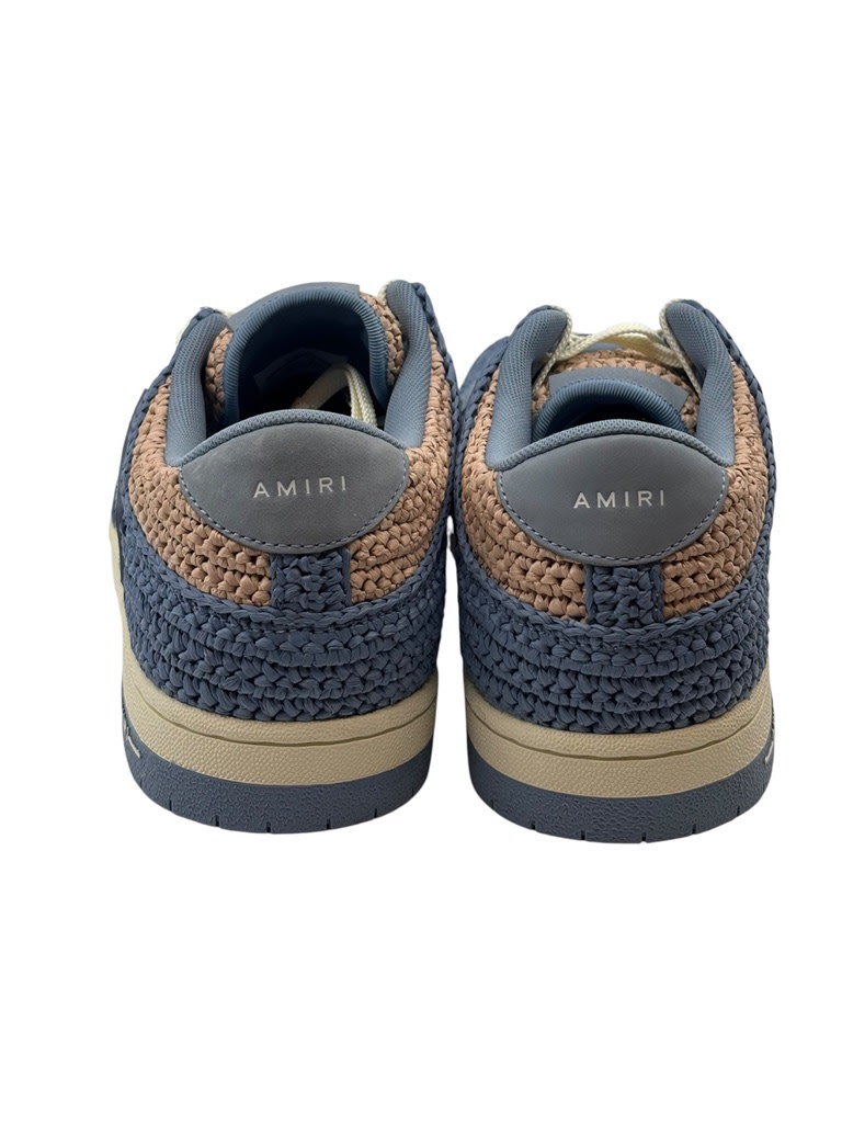 Amiri Woven Sneaker Tan Blue