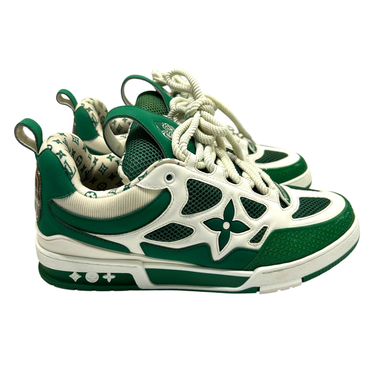 Louis Vuitton LV Skate Sneaker Green White