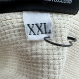 Satoshi Nakamoto Logo Studded Thermal Dirty White