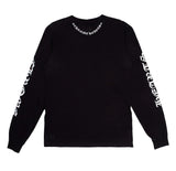 Chrome Hearts Neck Letters L/S Tee Black