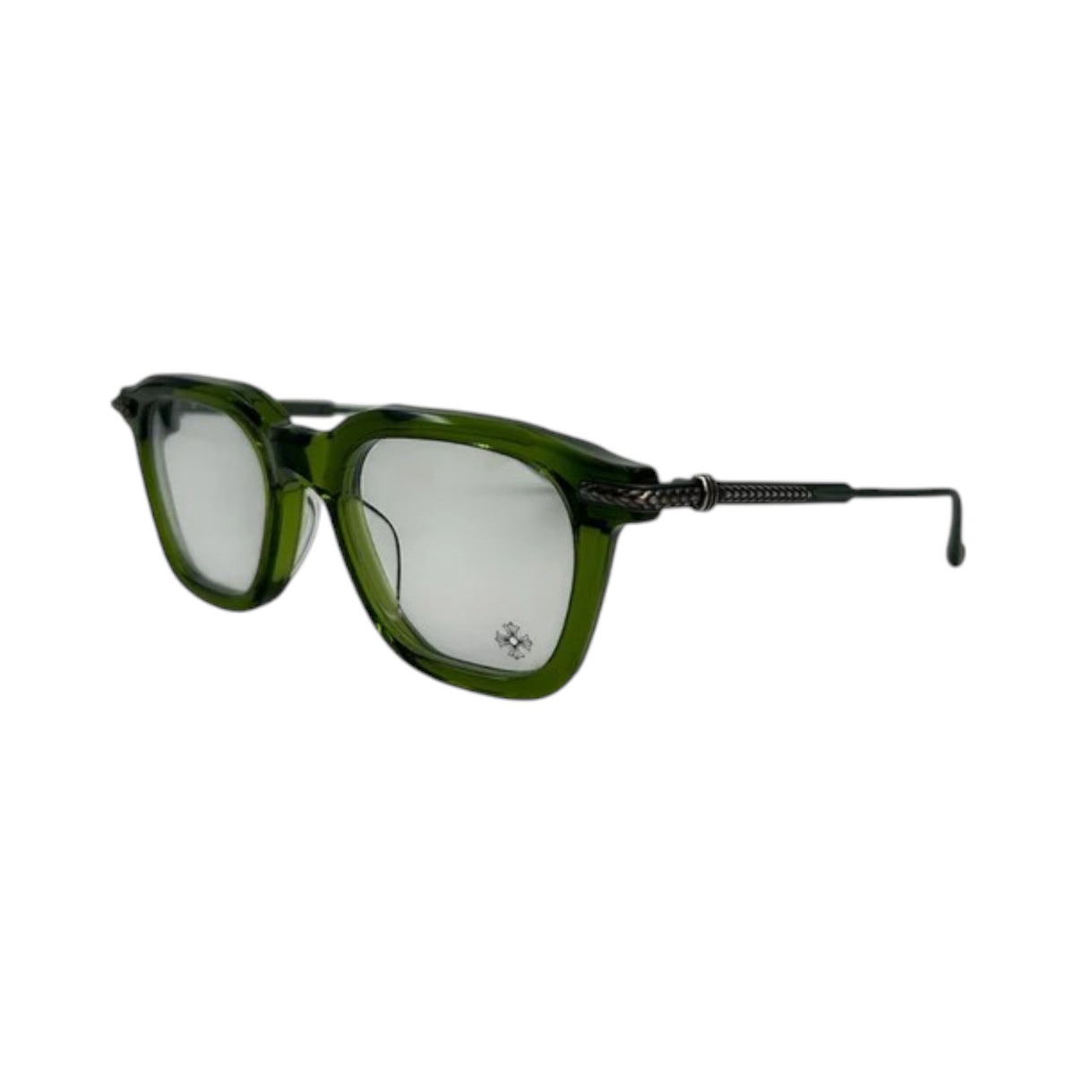 Chrome Hearts Cumption Glasses Green Frame