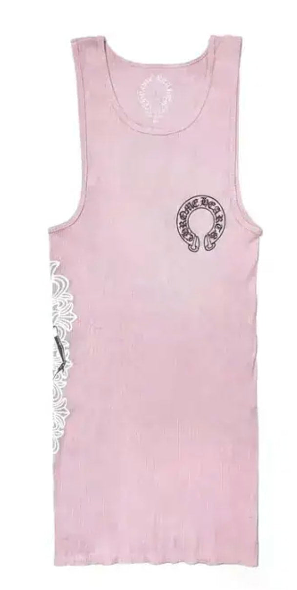 Chrome Hearts Deadly Doll Tank Pink