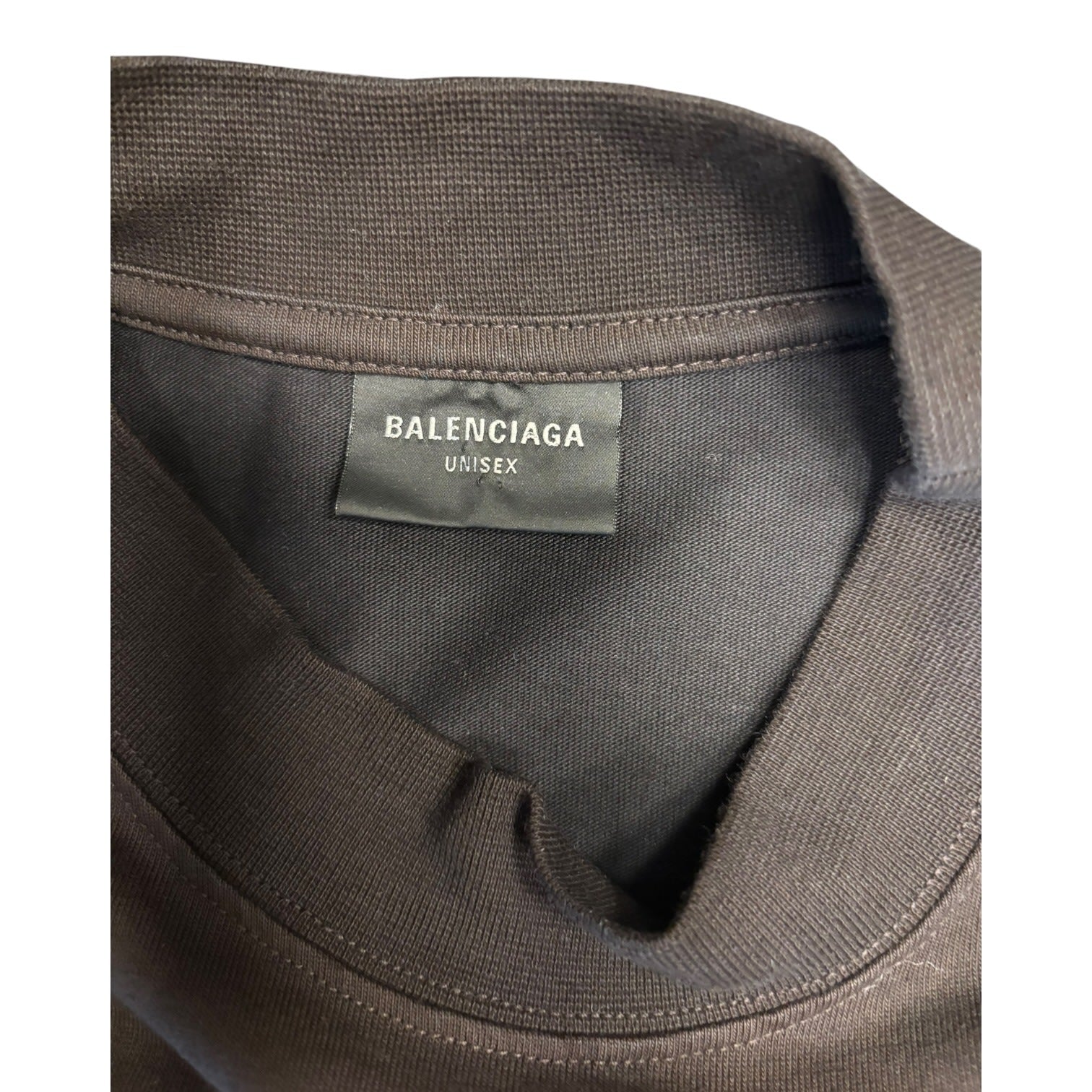 Balenciaga Corporate Logos Tee Black