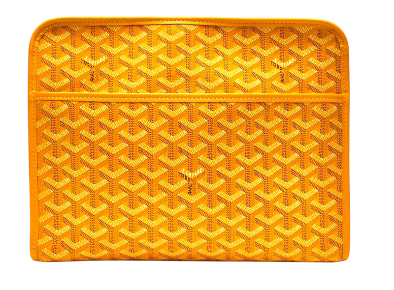 Goyard Jouvence Toiletry Bag GM Yellow