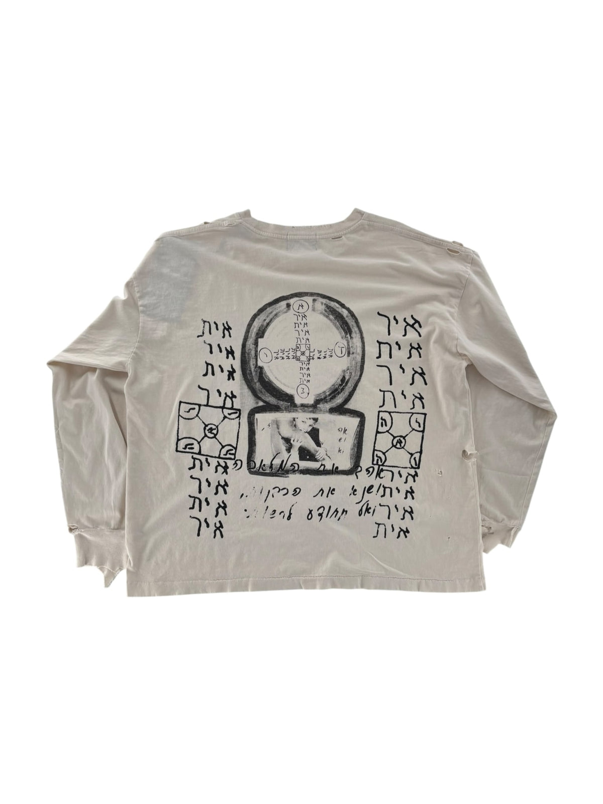 ERD Dérangement À X L/S Tee White
