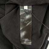 Balenciaga Back Flip Logo Tee Black