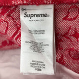 Supreme Bandana Jacquard Baggy Jean Red