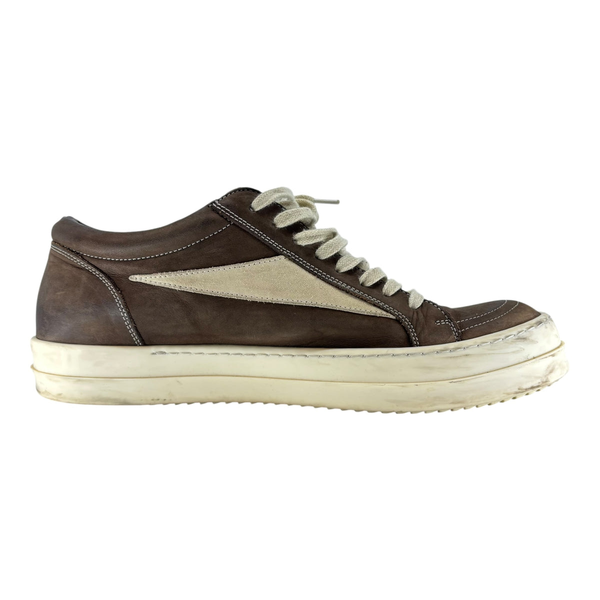 Rick Owens Vintage Brown Sneaks (No Insole)