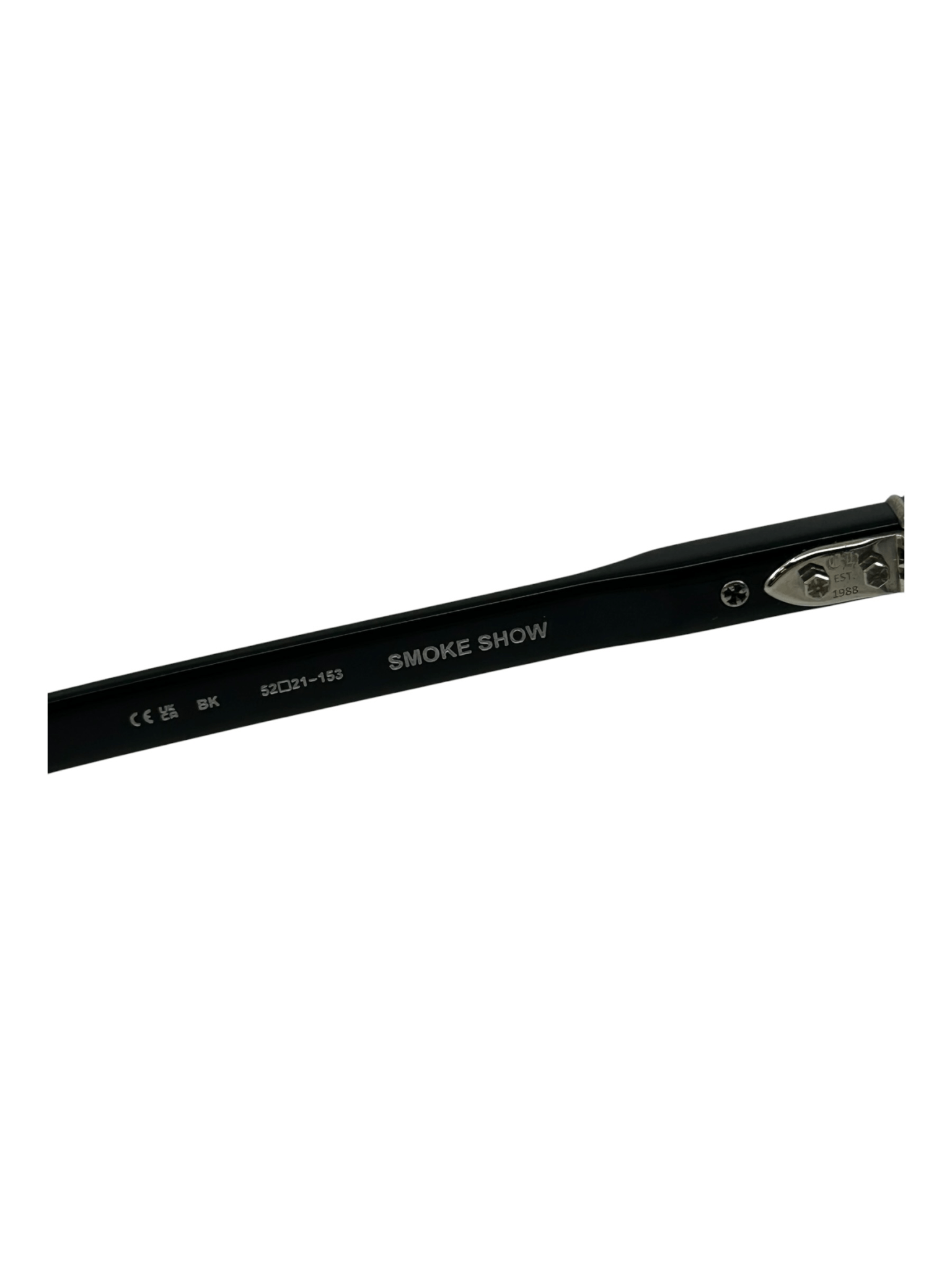 Chrome Hearts Smokeshow Glasses Black Silver