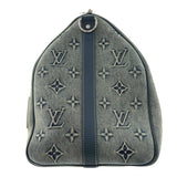 Louis Vuitton Keepall Bandouliere 50 Monogram Washed Denim Coated Canvas