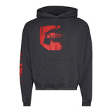 ERD Lips Lock Hoodie Grey