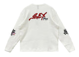 Matty Boy Anti-Promo 'Sex Records' Thermal Tee White
