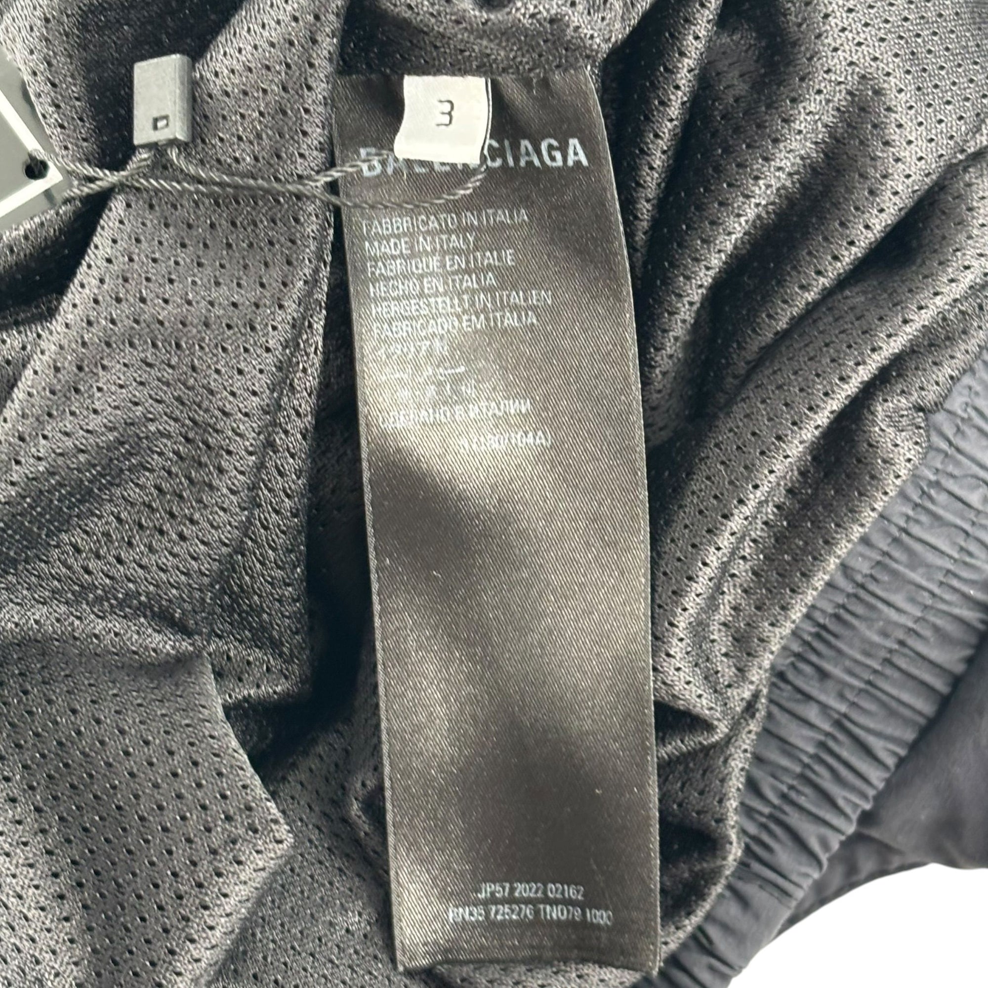 Balenciaga Track Jacket Black Green