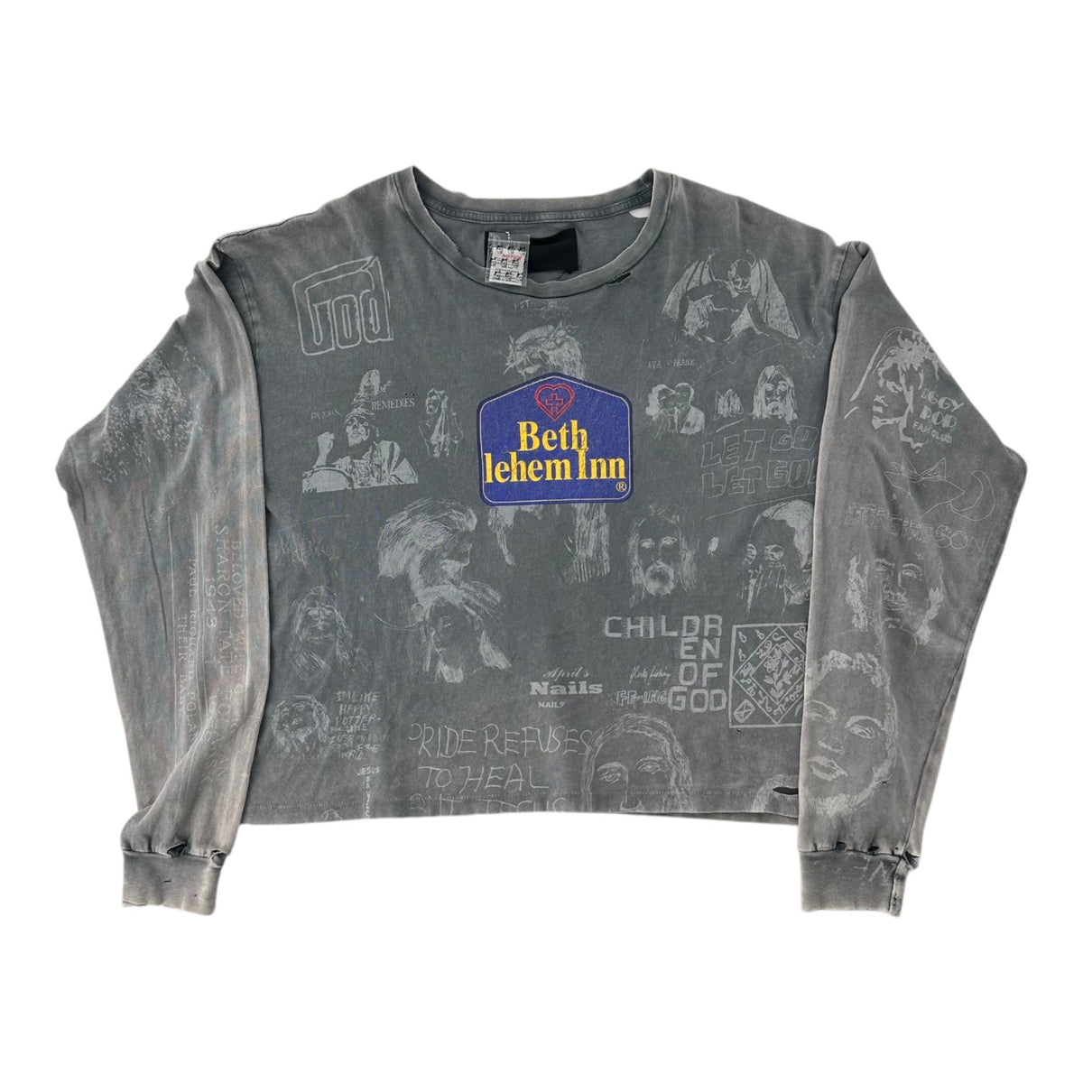 Paly Hollywood Bethlehem L/S Tee Grey