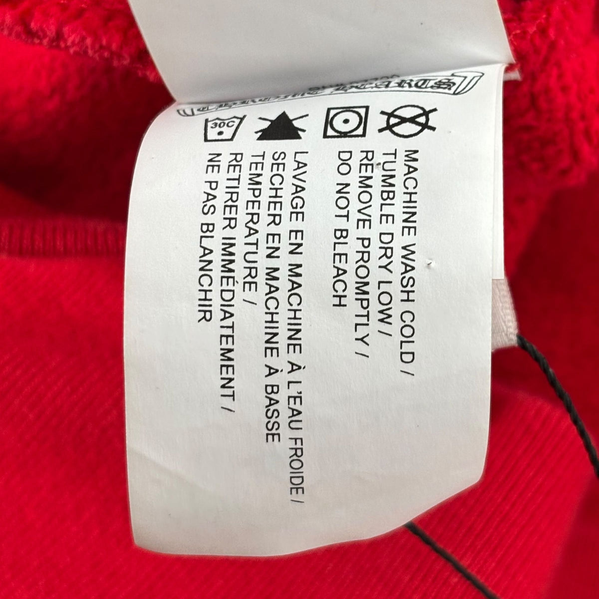Chrome Hearts Scroll Hoodie Red