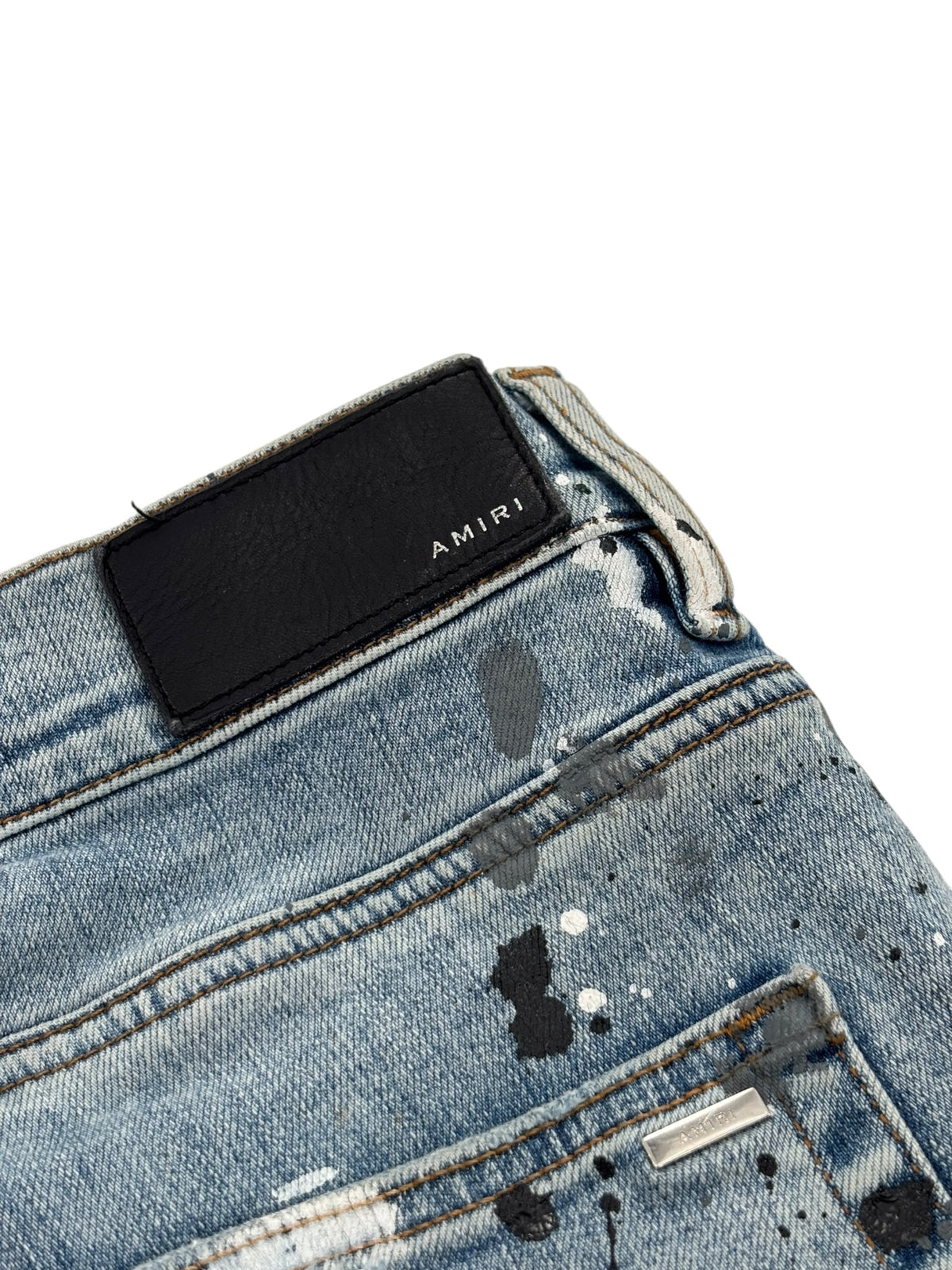 Amiri MX1 Ribbed Paint Splatter