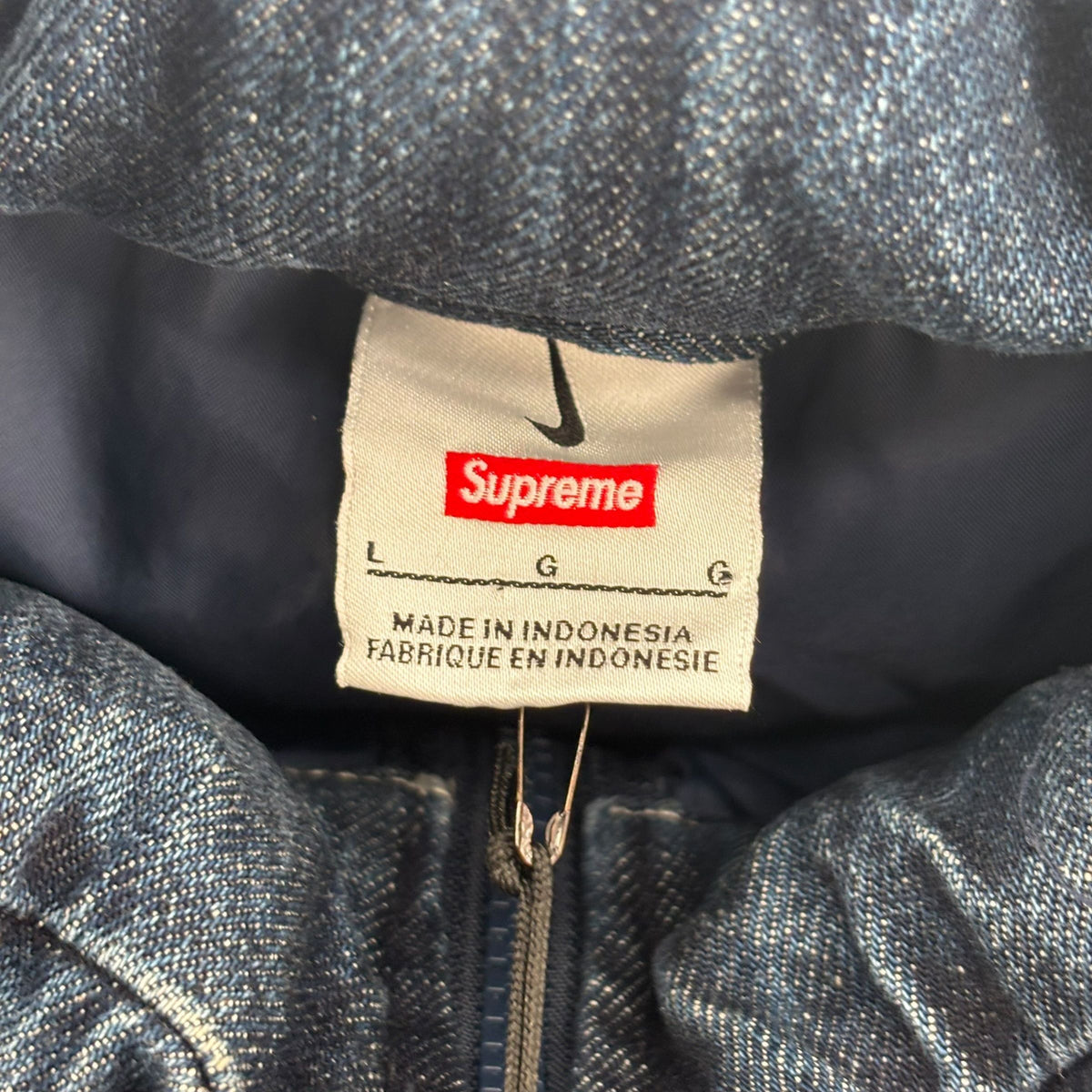 Supreme Nike Denim Vest