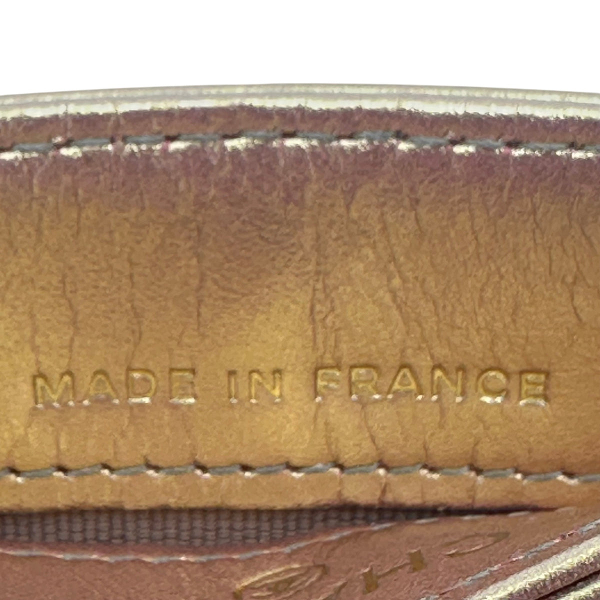 Chanel iridescent Card Holder Gold