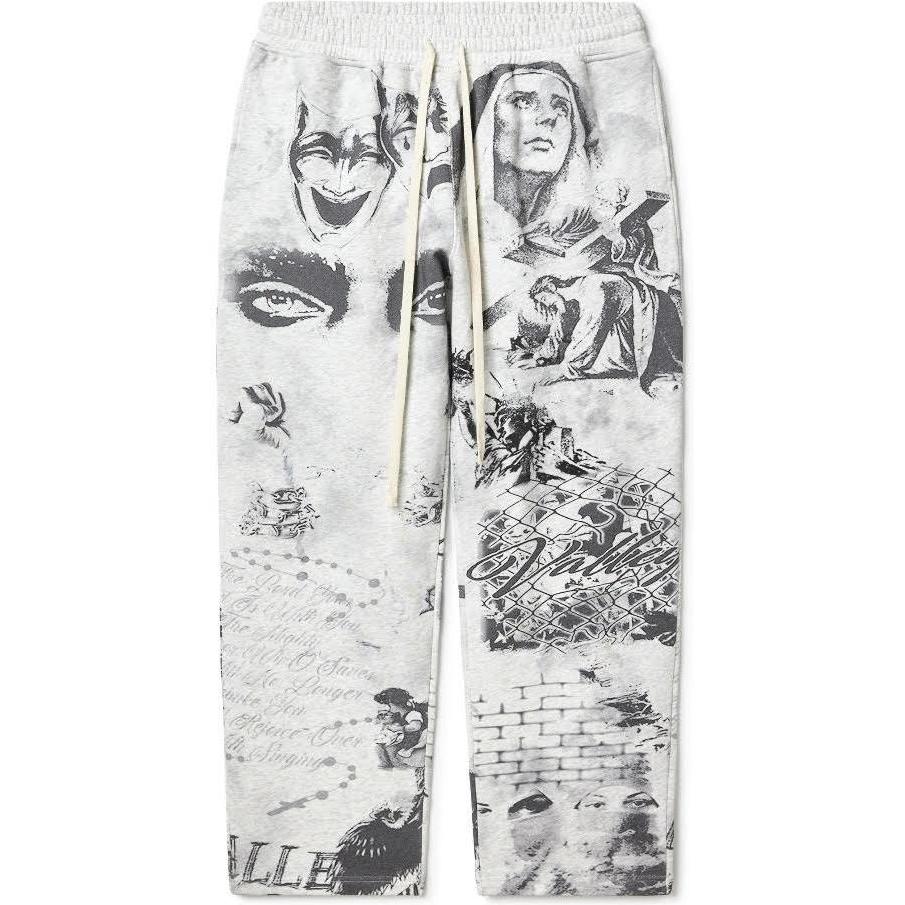 Vale Mural Sweatpants Grey