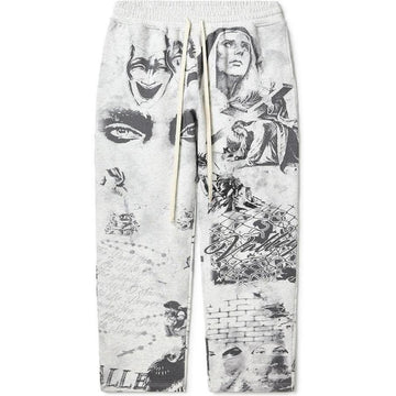 Vale Mural Sweatpants Grey