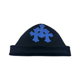 Chrome Hearts Triple Cross Beanie Black/Blue