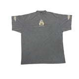 Balenciaga Burning Unity Tee Oversized Blue