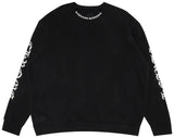 Chrome Hearts Neck Logo Crewneck Sweatshirt Black