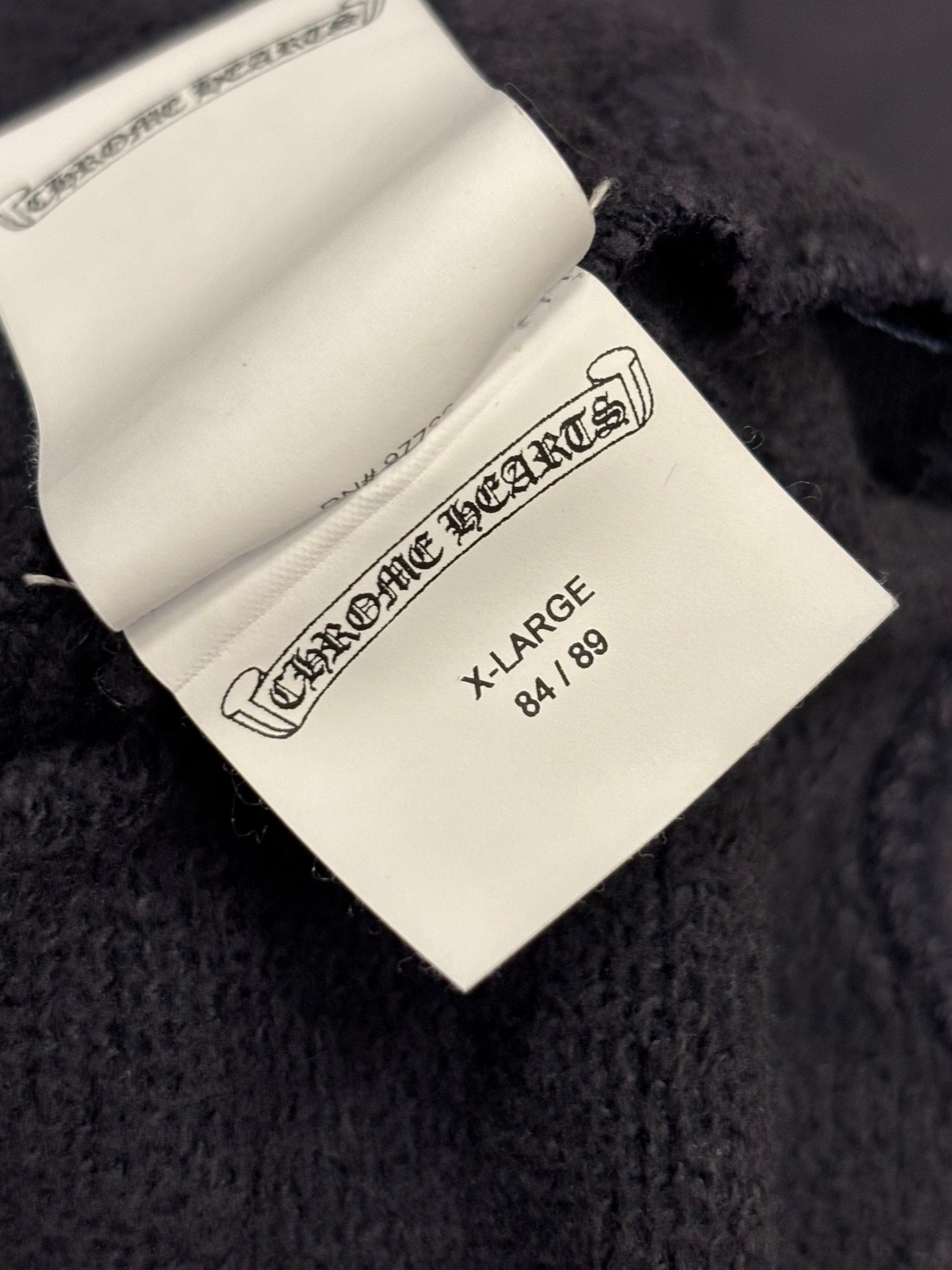Chrome Hearts Paper Jam Triple Cross Patch Sweatpants Navy